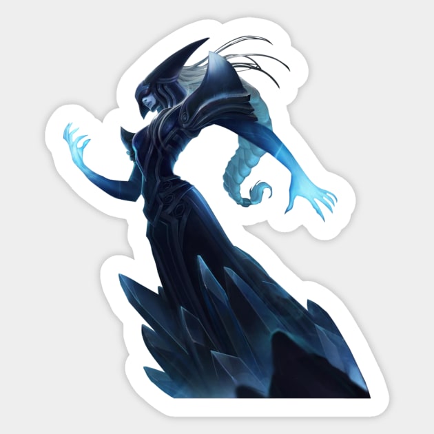 Lissandra Sticker by Genessis